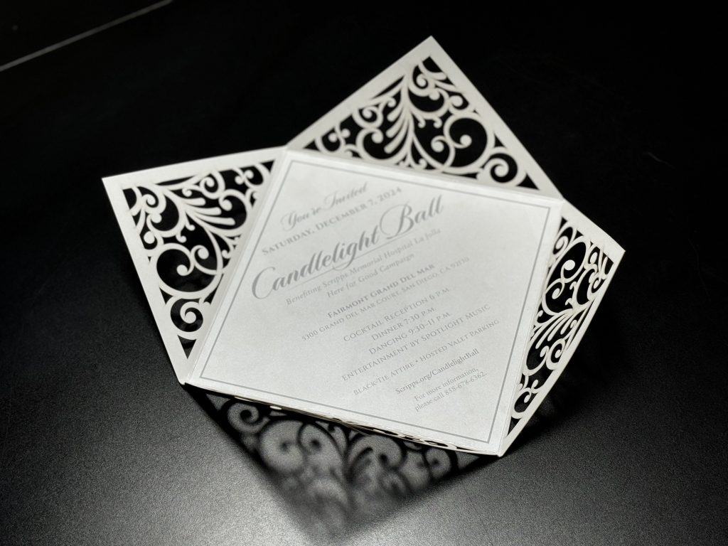 Laser cut paper George Scarpati